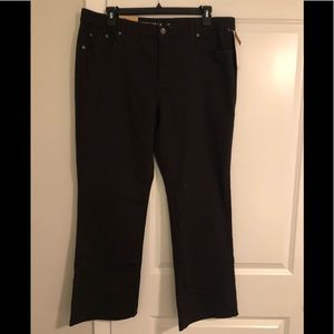 Jeans Merona Bootcut, Black, 18R, NWT